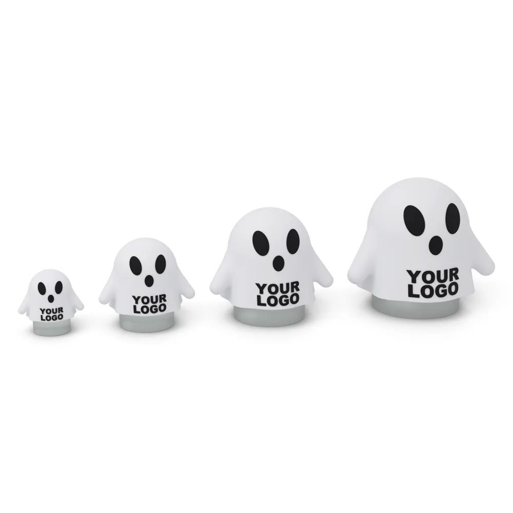 The Ghost Boo Lid in S, M, L and XL, side by side