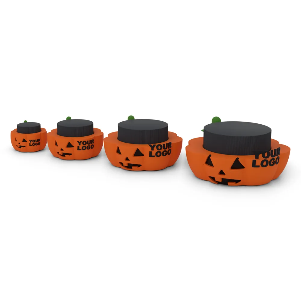 The open-top Jar-o'-Lantern in S, M, L and XL: the jar's own lid shows at the top