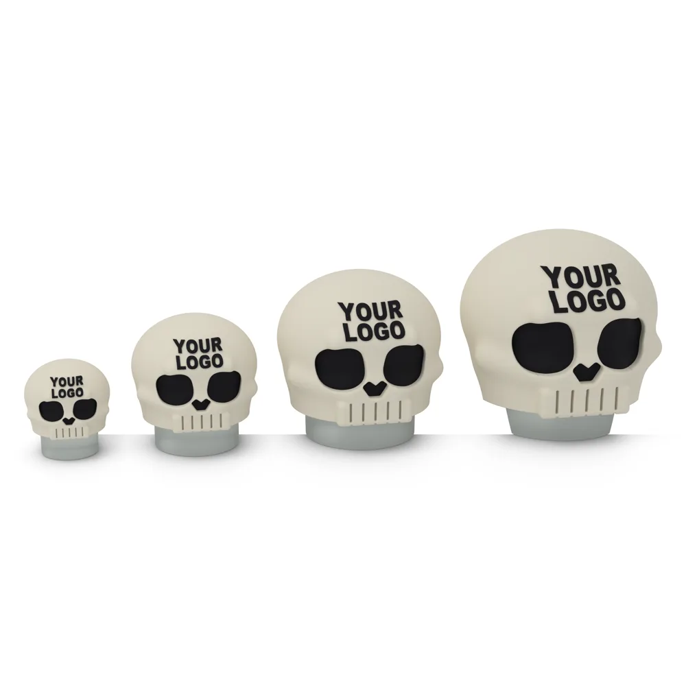 The Skull Boo Lid in S, M, L and XL, side by side
